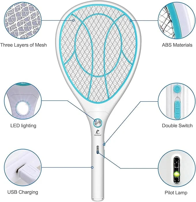 Rechargeable Mosquito Racket