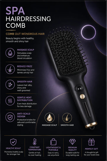 SPA Hairdressing Comb