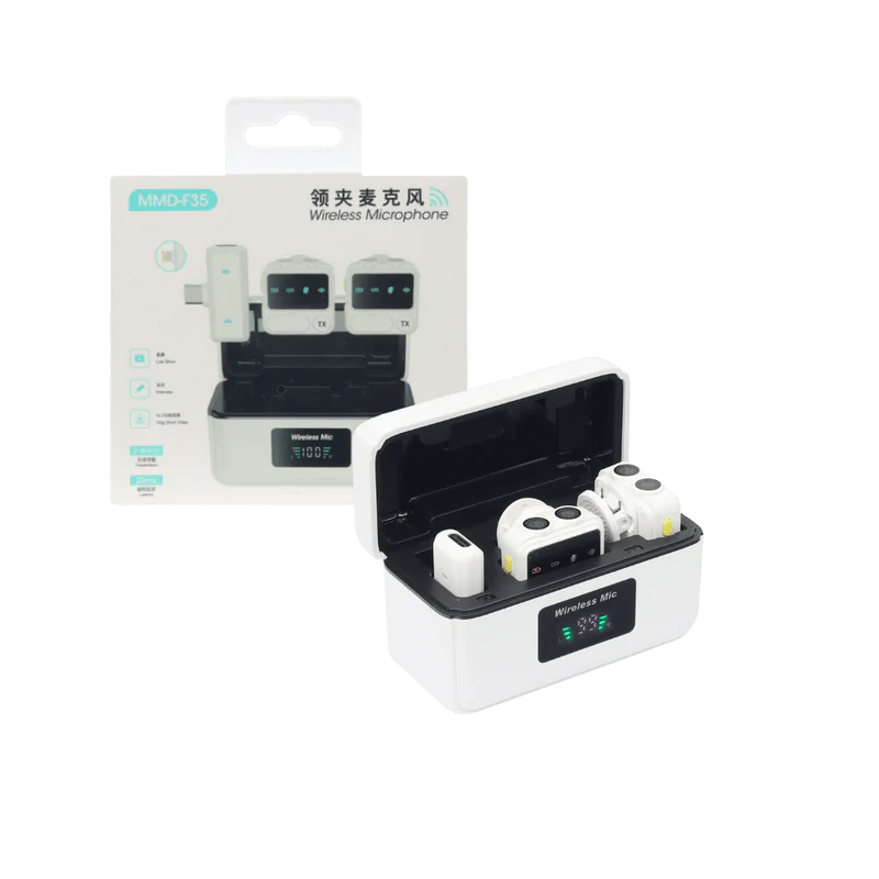 MMD Wireless Microphone UAE | Clip-on Lavalier Mic for Phones