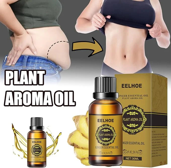 EELHOE Belly Drainage Ginger Essential Oil (30ml)
