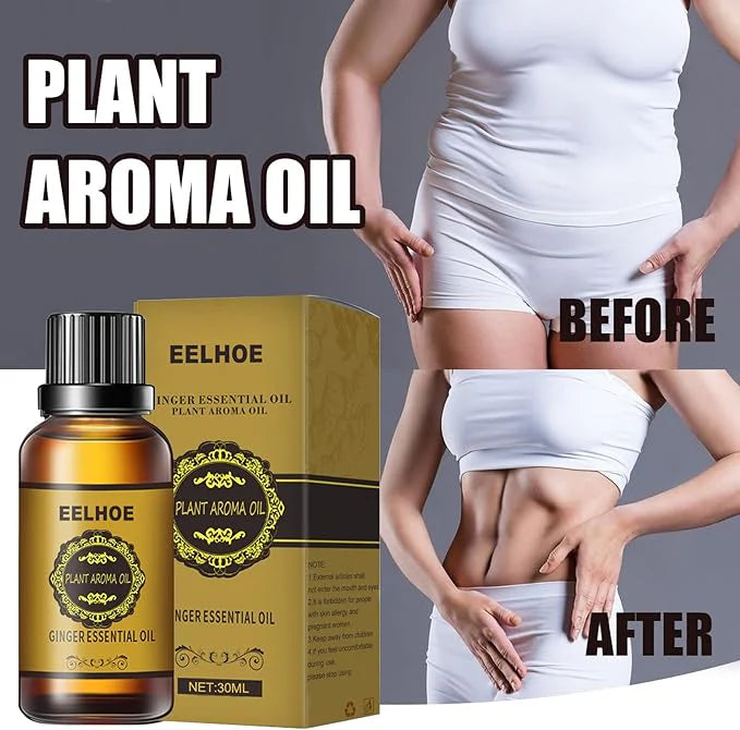 EELHOE Belly Drainage Ginger Essential Oil (30ml)