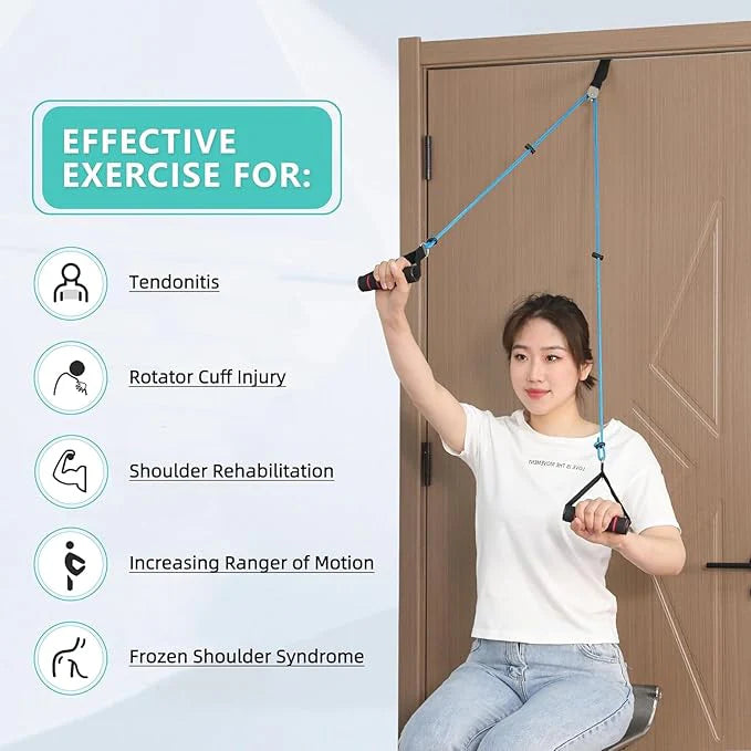 HSHBXD Shoulder Pulley UAE | Over-The-Door Physical Therapy Rehab
